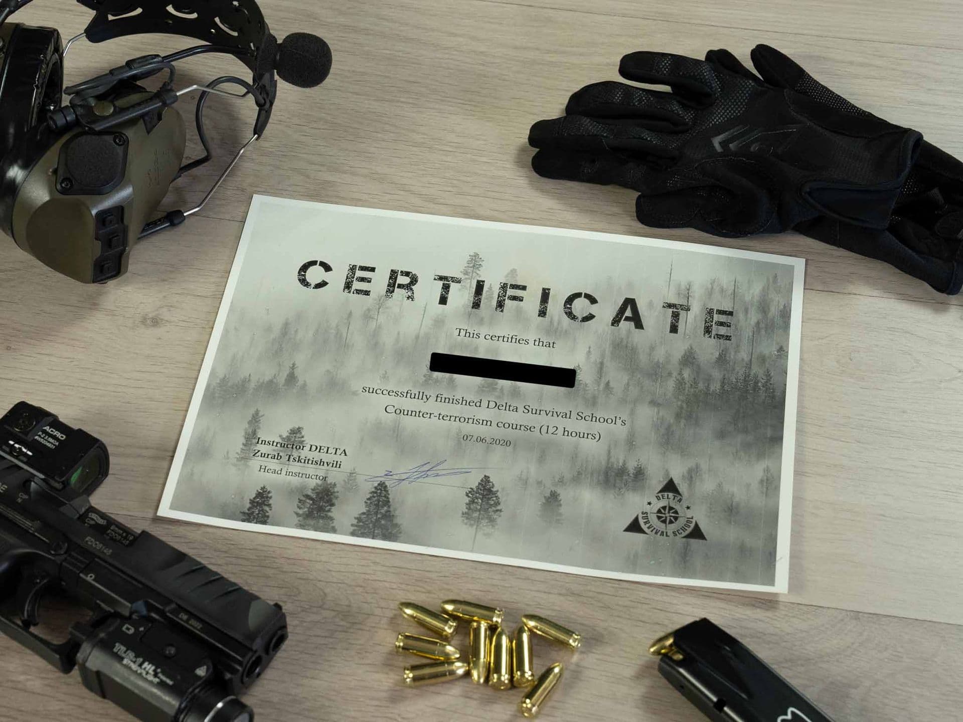Counter-terrorism Course (12 hours) - Delta Survival School (2020)